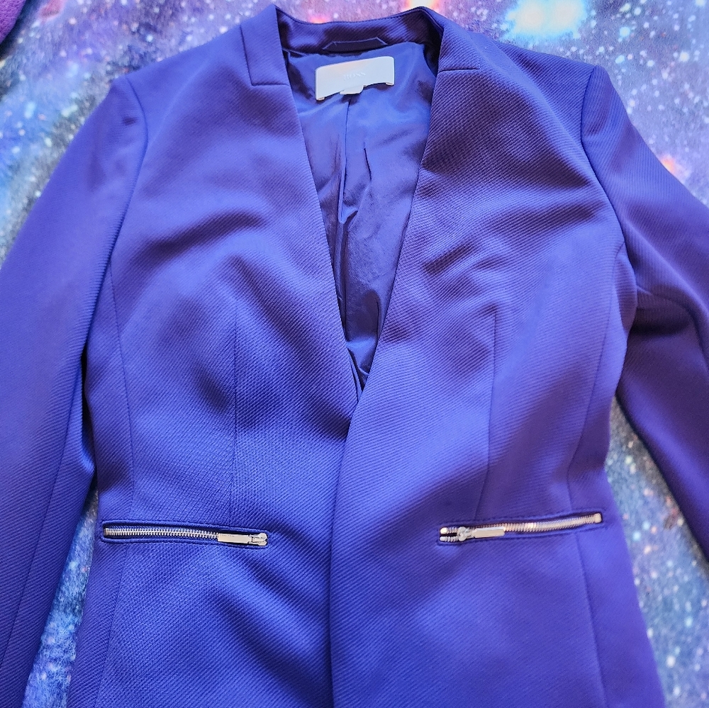 Boss Deep purple blazer small